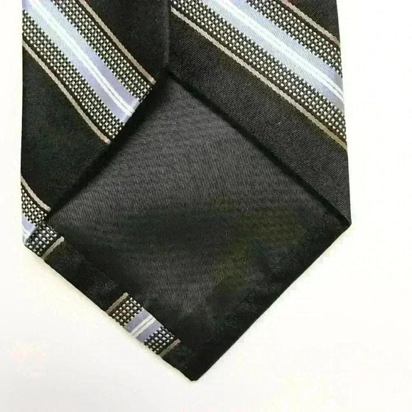 Michael Kors Navy SP Core Stripe Neck Tie - Picture 5 of 10